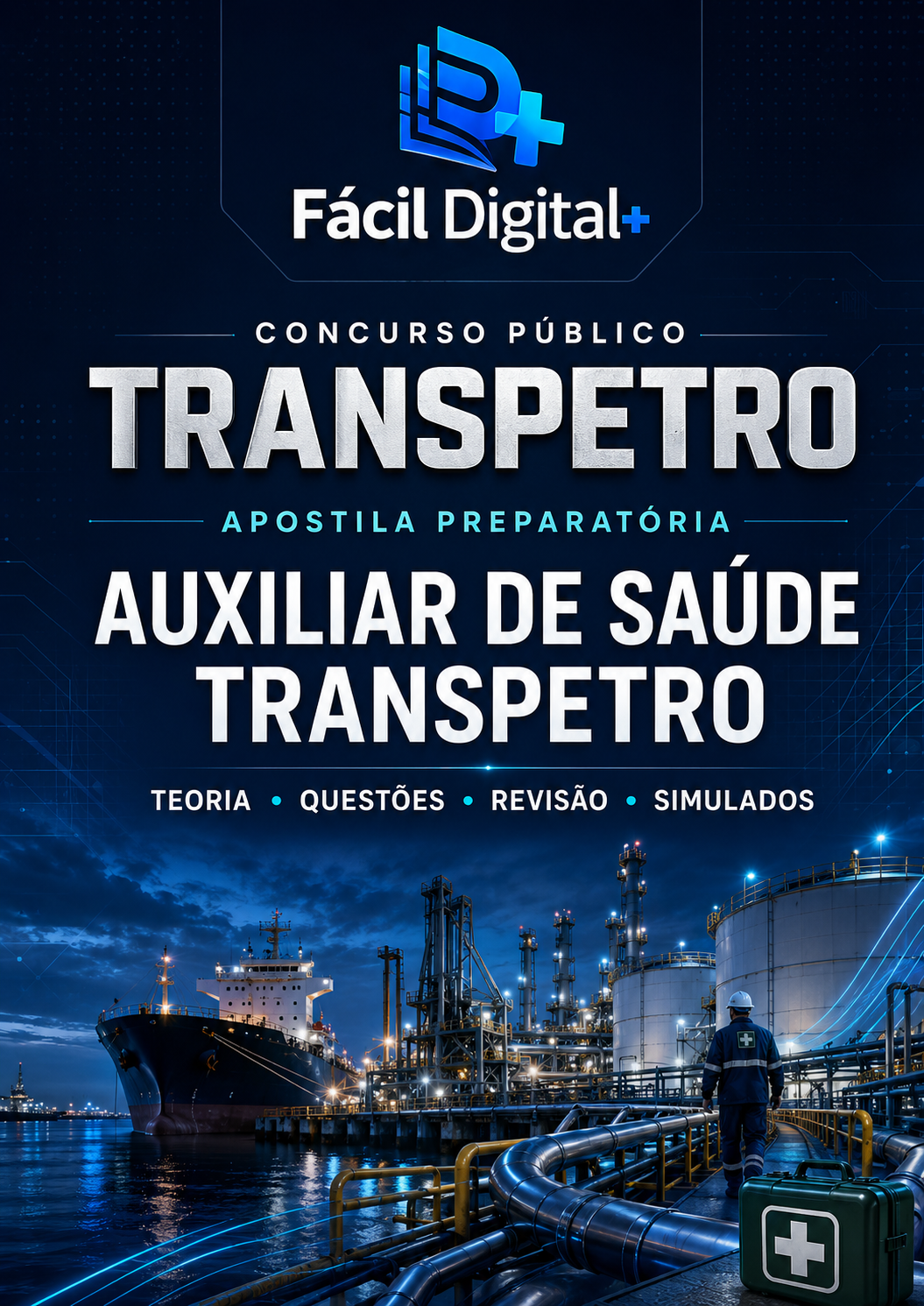 APOSTILA PREPARATÓRIA COMPLETA - AUXILIAR DE SAÚDE - TRANSPETRO 2026