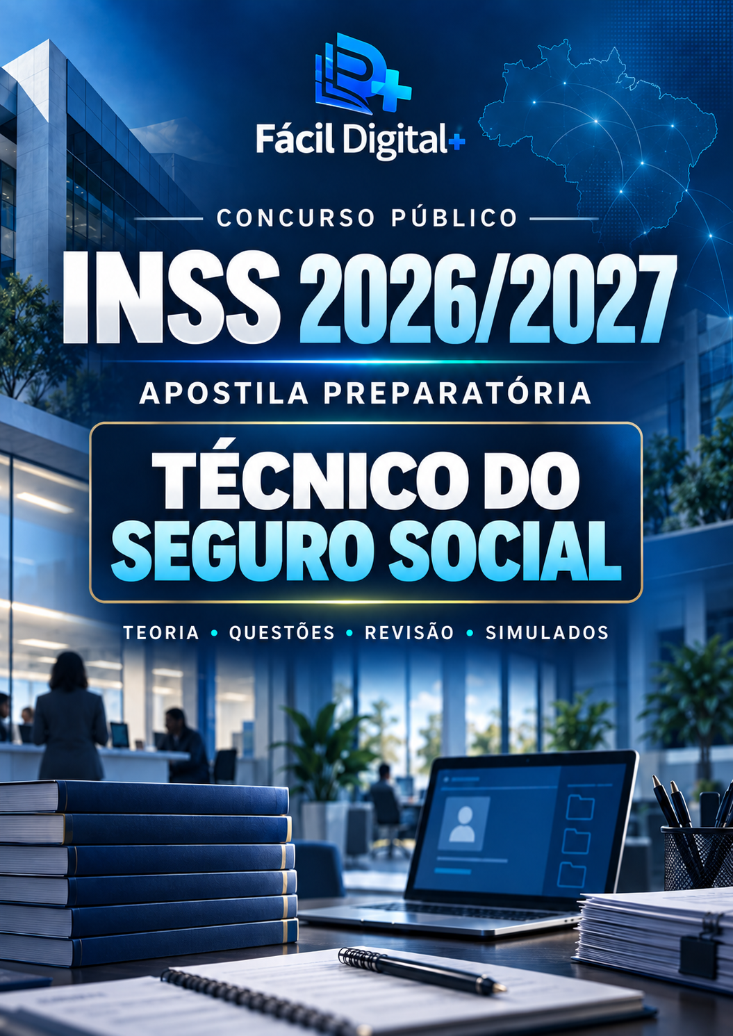 APOSTILA PREPARATÓRIA COMPLETA E ATUALIZADA INSS - TÉCNICO DO SEGURO SOCIAL
